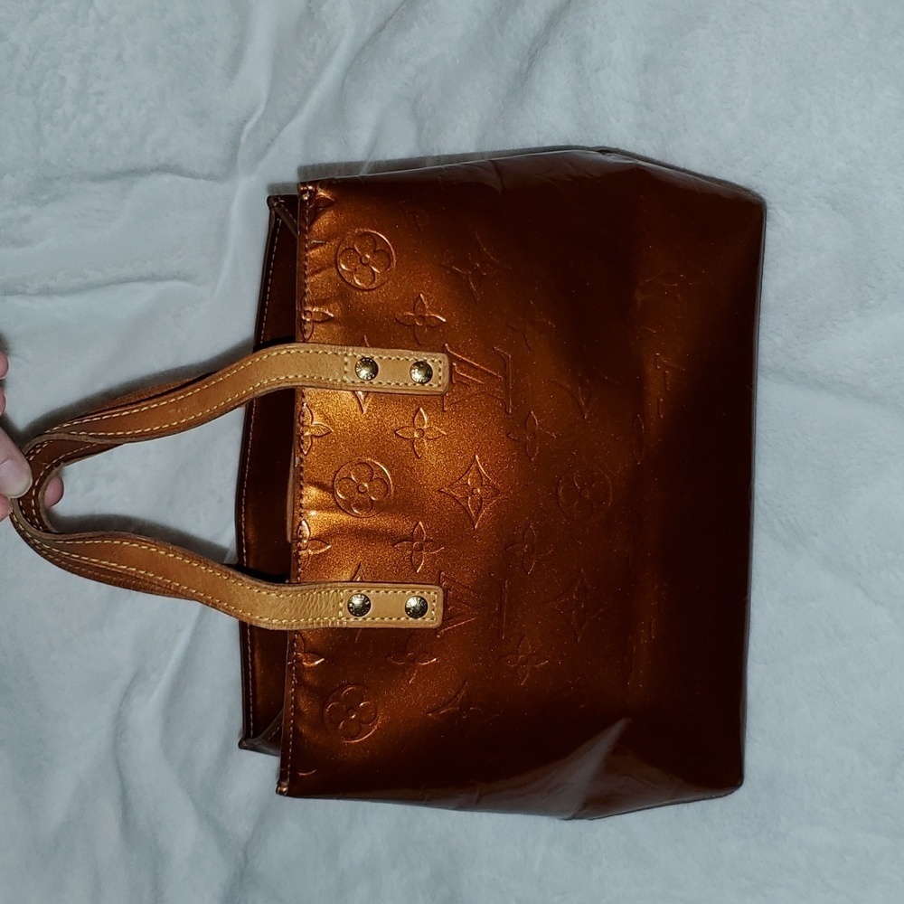 Louis Vuitton Monogram Vernis Reade PM Bronze Brown - Picture 14 of 14